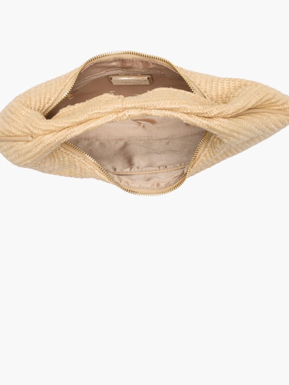 Moda Luxe Farrah Straw Hobo Bag - Picture 4 of 5